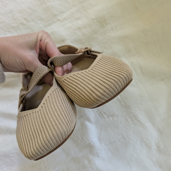 Vivaia Margot Mary-Jane Almond Square-Toe Flats | 37.5 - Picture 6 of 14